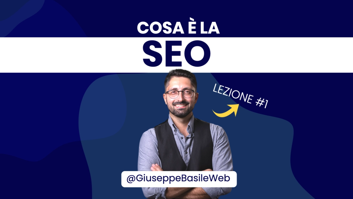 Cosa è la SEO - lezione 1 - copertina